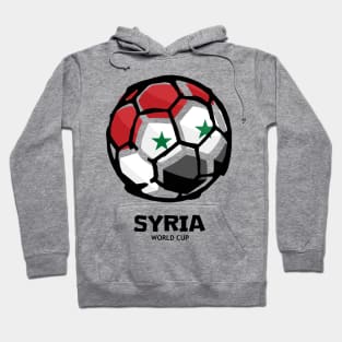 Syria Football Country Flag Hoodie
